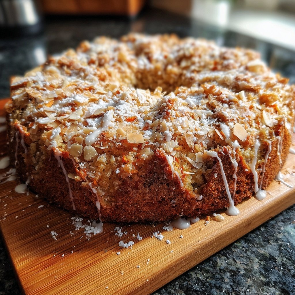 Karottenkuchen Mit Dinkelmehl Und Nüssen