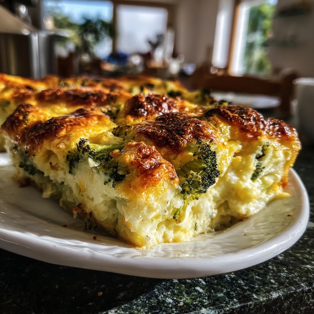 Brokkoli Quark Auflauf