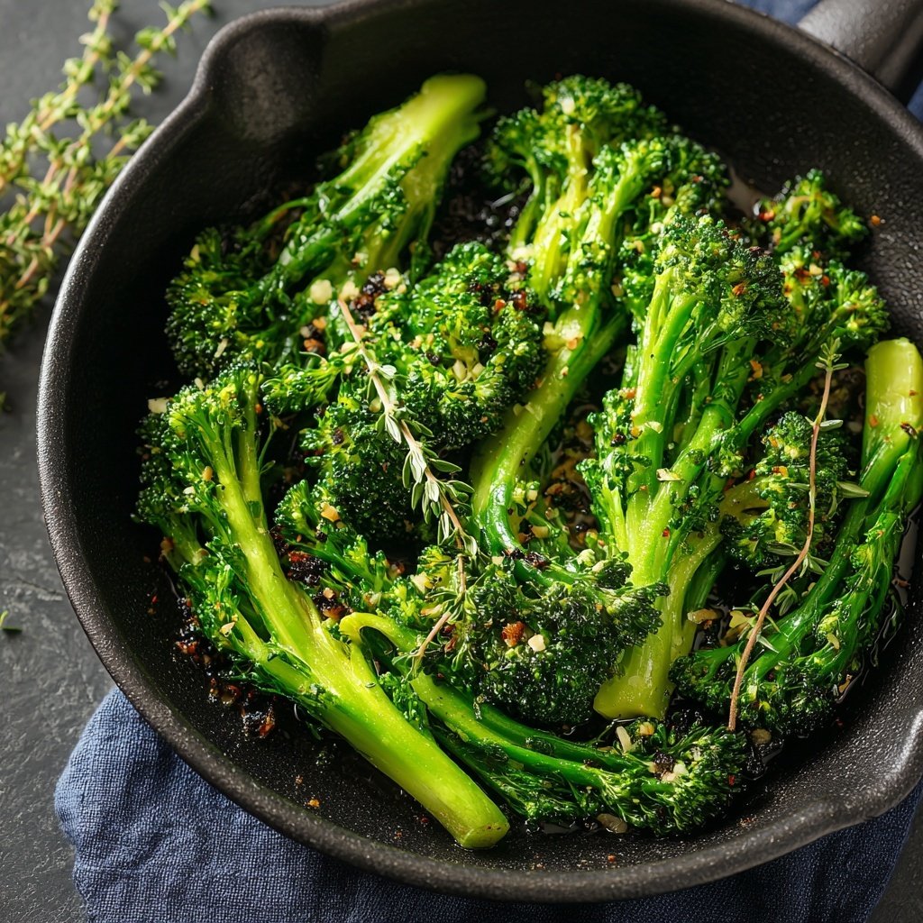 Brokkoli Pfanne Mit Kräutern