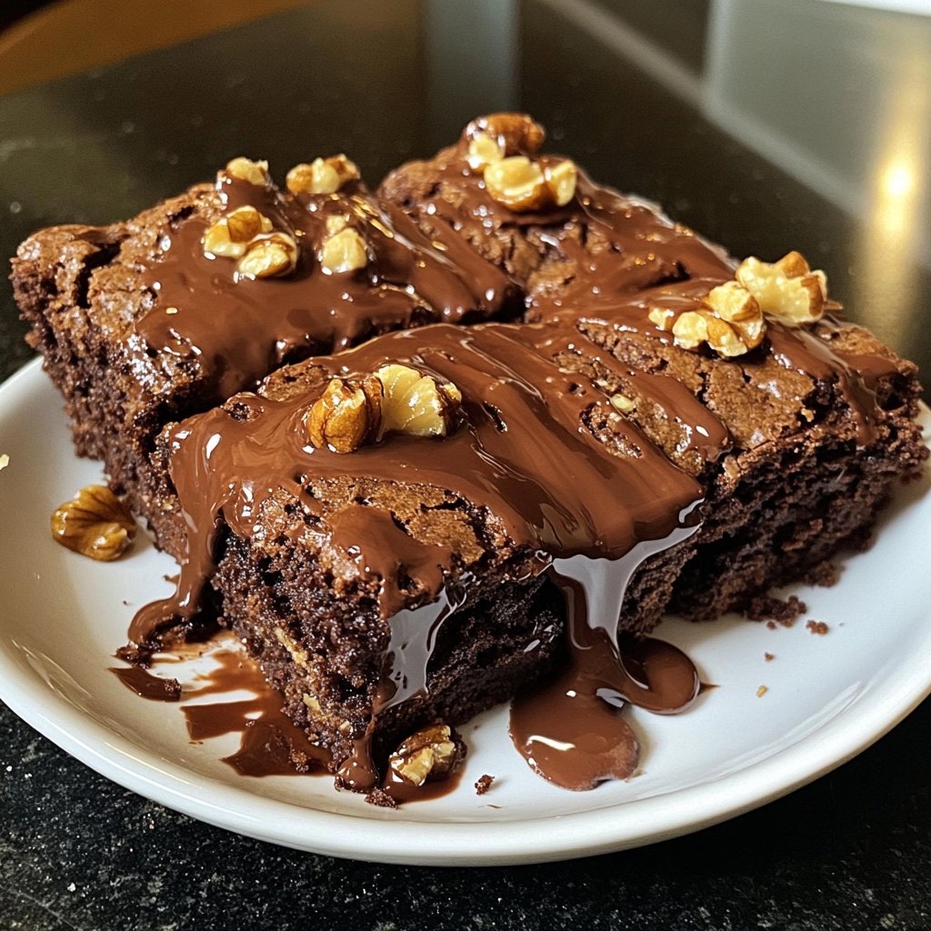 Fudgy Chewy Browkies (Brookies)