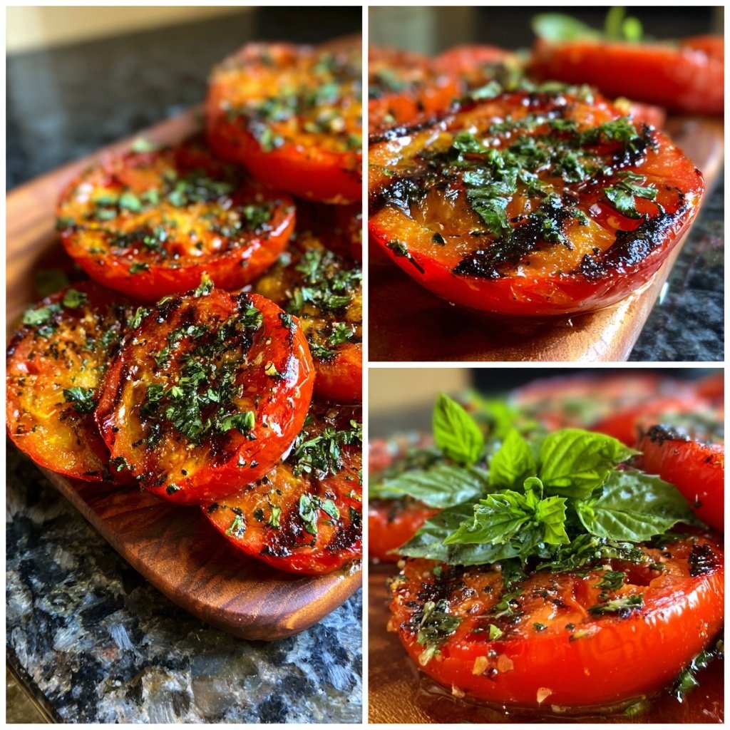 Gegrillte Tomaten Mit Kräutern