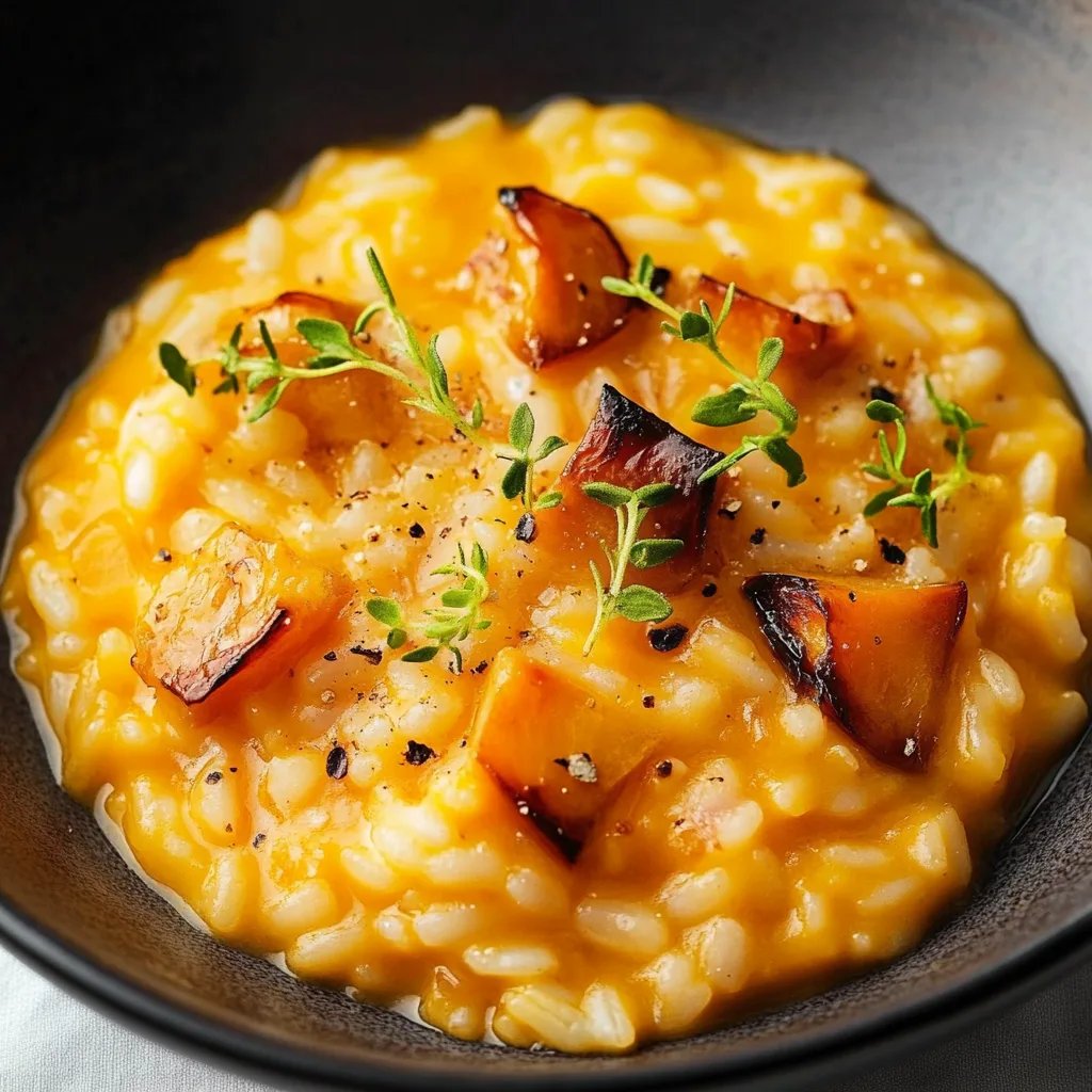 Kürbisrisotto