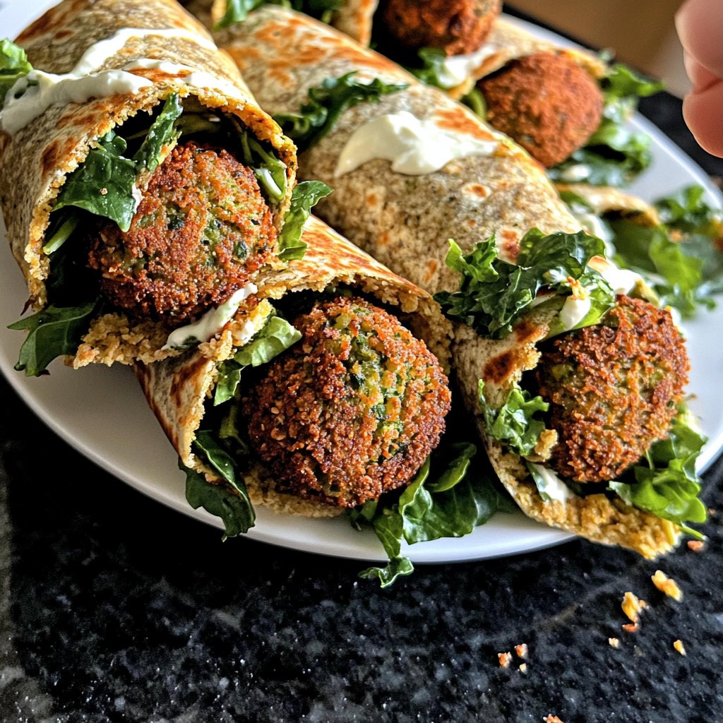 Wraps mit Falafel