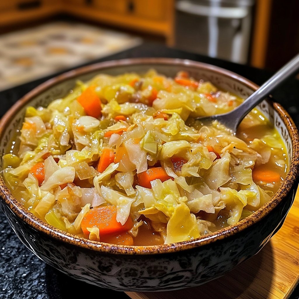 Einfacher Weißkohleintopf