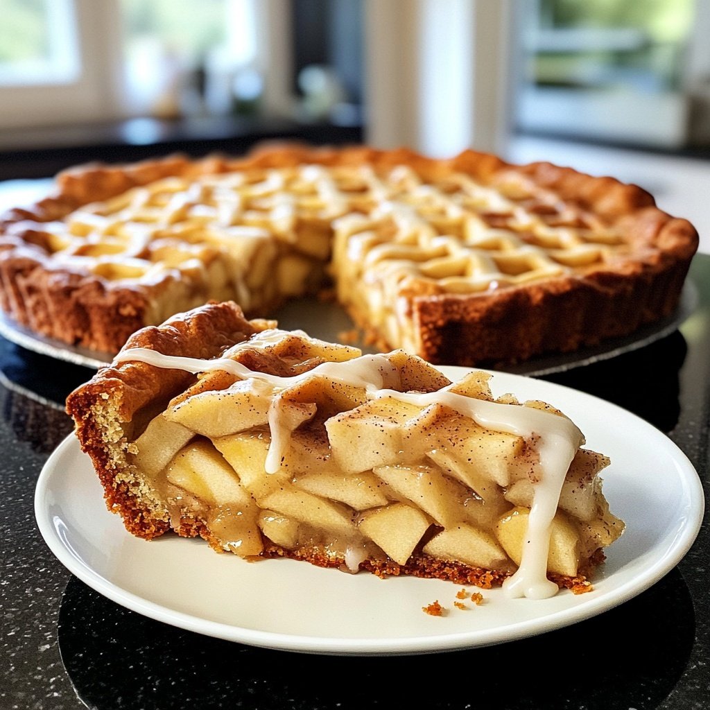 Saftiger Zimtschnecken-Apfelkuchen