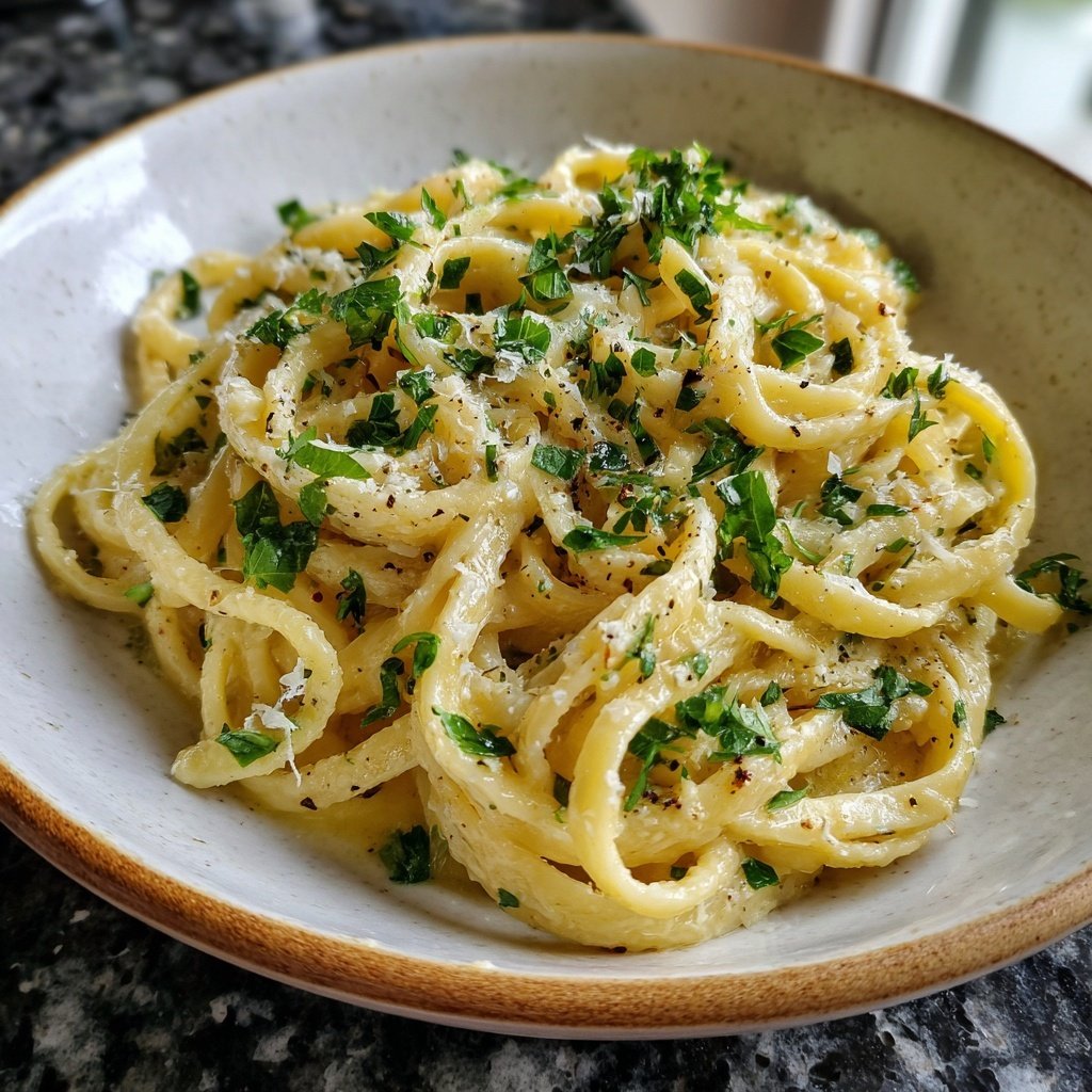 Schnell & Einfach 15-Minuten Knoblauchpasta